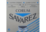 4e Bleu Filé Métal Argenté