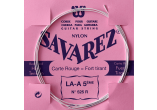 5e Rouge Filé Métal Argenté