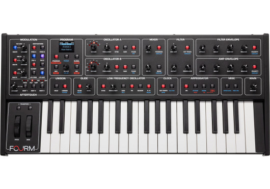 SEQUENTIAL Synthétiseurs analogiques FOURM