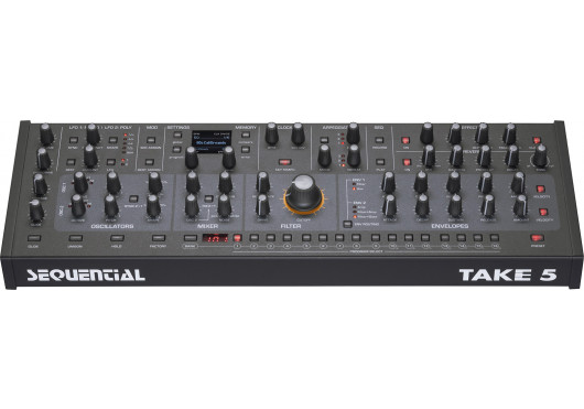 SEQUENTIAL Synthétiseurs analogiques TAKE-5M