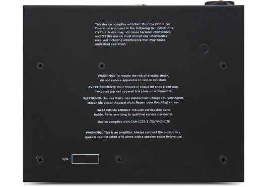 SEYMOUR DUNCAN AMPLIS POWERSTAGE-100-BK