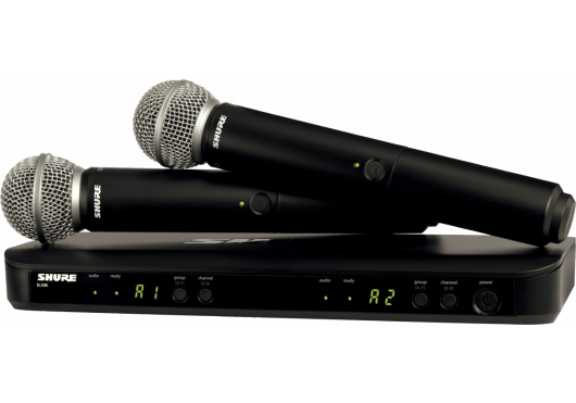 SHURE SYSTEMES HF BLX288E-SM58-K3E