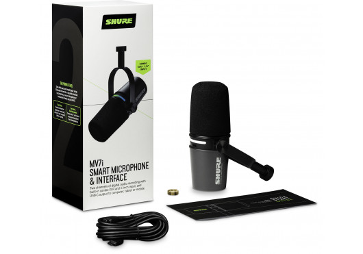 SHURE MICROS NUMERIQUES MV7I