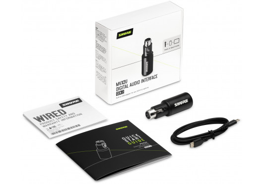 MVX2UG2 SHURE INTERFACE AUDIO USB MVX2UG2