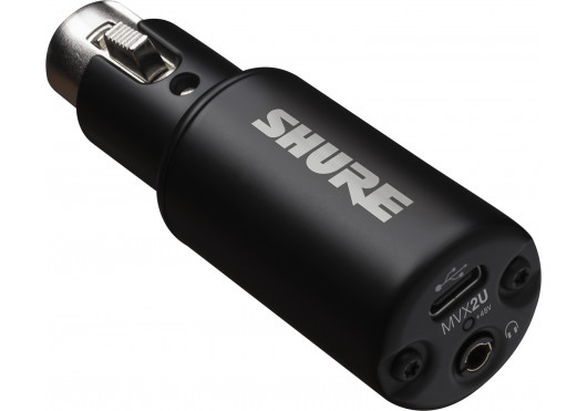 SHURE INTERFACE AUDIO USB MVX2UG2