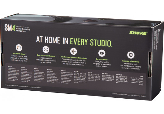 SHURE MICROS FILAIRES SM4-K
