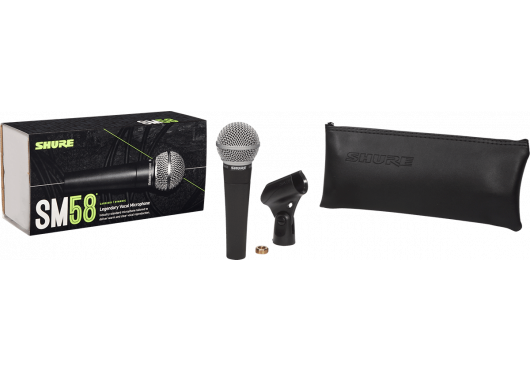 SHURE MICROS FILAIRES SM58-LCE