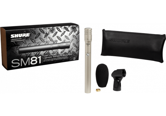 SHURE MICROS FILAIRES SM81-LC