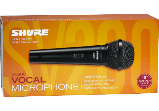 SHURE Micros filaires SV200A
