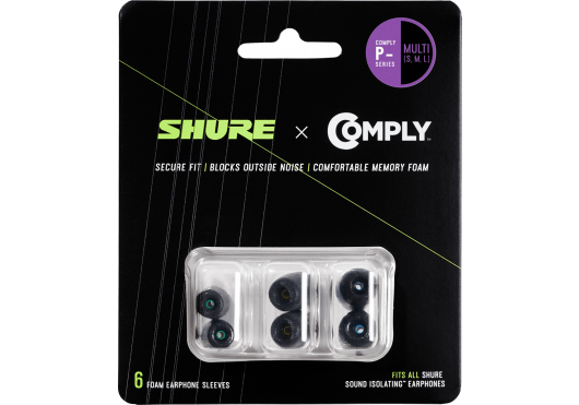SHURE Intra-Auriculaires EACYF1-6KIT