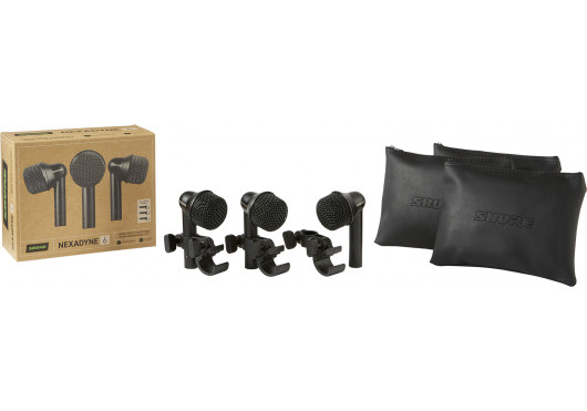 SHURE MICROS FILAIRES NXN6-3PK