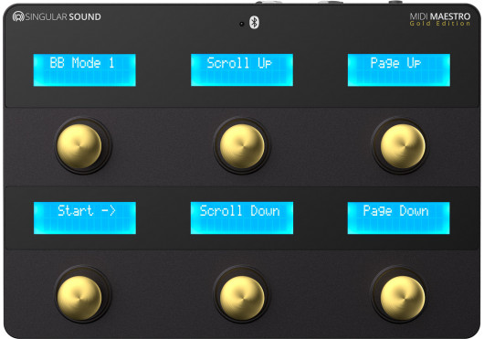 SINGULAR SOUND CONTRÔLEUR MIDI MIDI-MAESTRO-GOLD