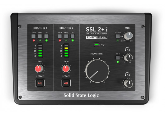 SOLID STATE LOGIC MUSIC & AUDIO PRODUCTION SSL2+MKII