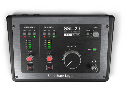 SOLID STATE LOGIC MUSIC & AUDIO PRODUCTION SSL2MKII