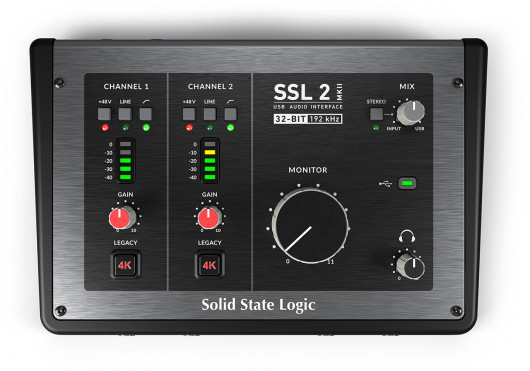 SOLID STATE LOGIC MUSIC & AUDIO PRODUCTION SSL2MKII