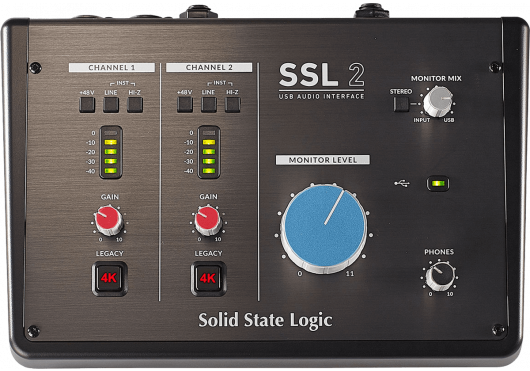 SOLID STATE LOGIC MUSIC & AUDIO PRODUCTION SSL2RECORDINGPACK