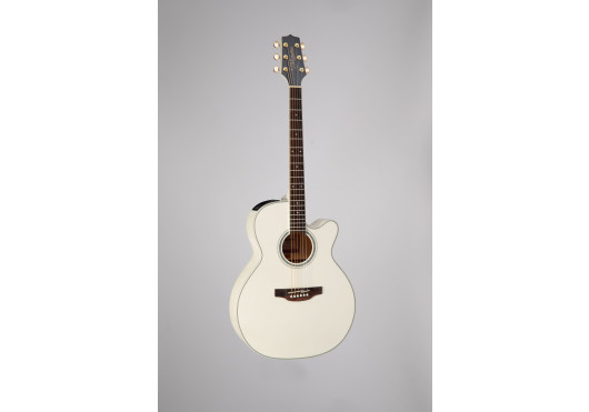 GN37CE PW NEX Cutaway Pearl White