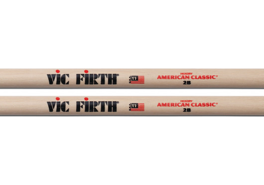 2B VIC FIRTH BAGUETTES BATTERIE 2B