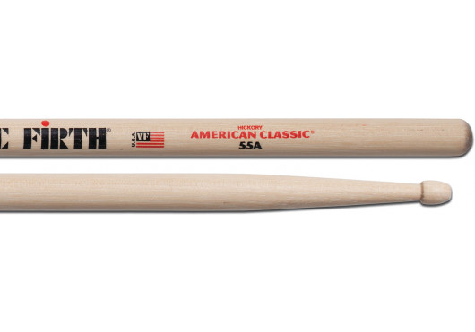55A VIC FIRTH BAGUETTES BATTERIE 55A