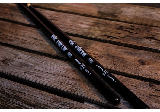5AB VIC FIRTH BAGUETTES BATTERIE 5AB