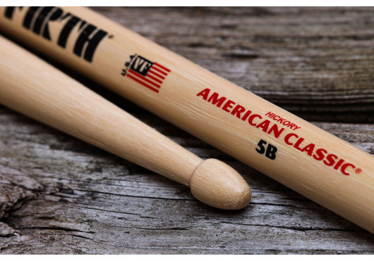 5B VIC FIRTH BAGUETTES BATTERIE 5B