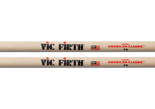 VIC FIRTH BAGUETTES BATTERIE 7A