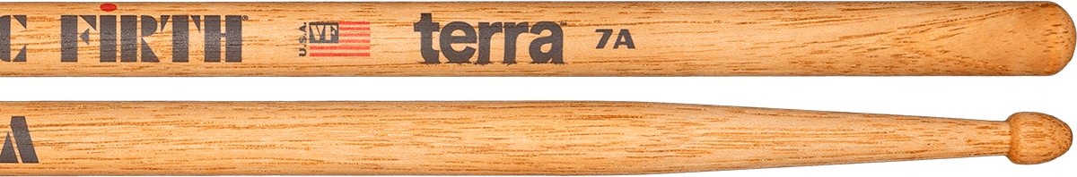 VIC FIRTH AMERICAN CLASSIC TERRA 7A - Baguettes batterie