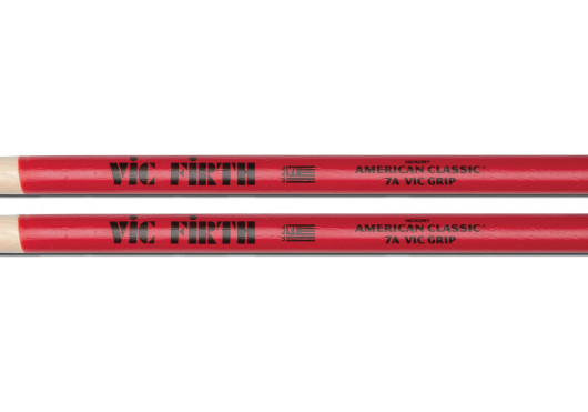 7AVG VIC FIRTH BAGUETTES BATTERIE 7AVG