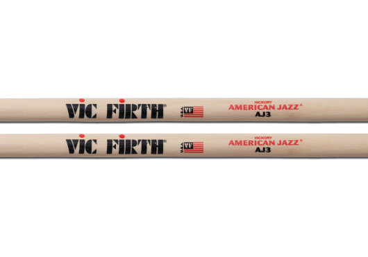 AJ3 VIC FIRTH BAGUETTES BATTERIE AJ3