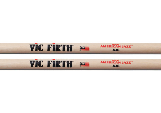 VIC FIRTH BAGUETTES BATTERIE AJ6