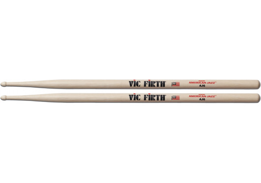 VIC FIRTH BAGUETTES BATTERIE AJ6
