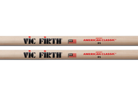 F1 VIC FIRTH BAGUETTES BATTERIE F1