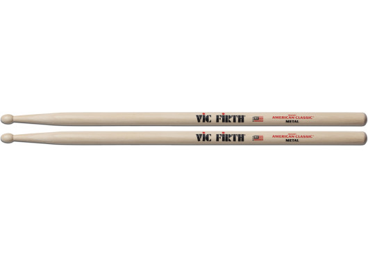 VIC FIRTH BAGUETTES BATTERIE METAL