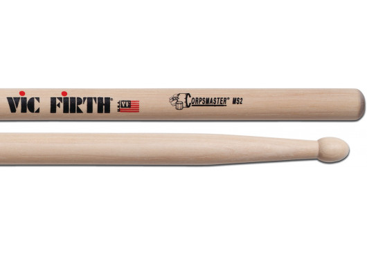 VIC FIRTH BAGUETTES CAISSE CLAIRE MS2
