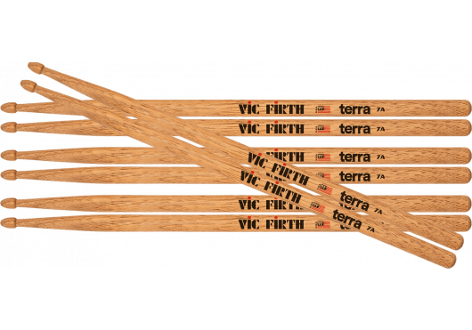 VIC FIRTH BAGUETTES BATTERIE P7AT4PK