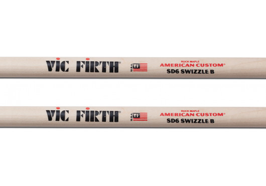 SD6 VIC FIRTH BAGUETTES BATTERIE SD6