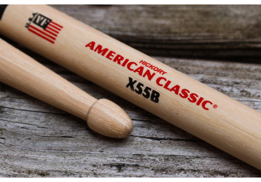 X55B VIC FIRTH BAGUETTES BATTERIE X55B
