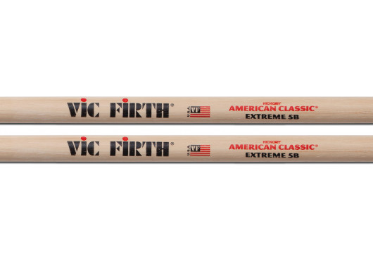 X5B VIC FIRTH BAGUETTES BATTERIE X5B