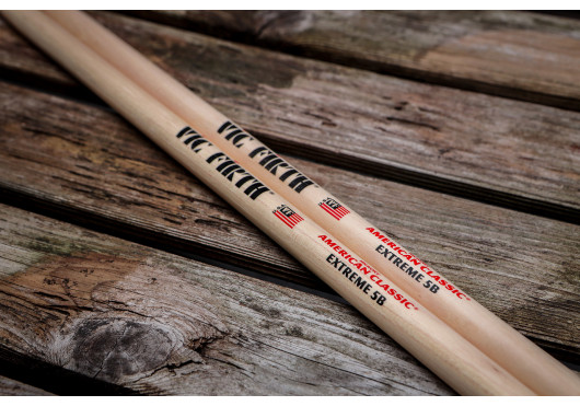 X5B VIC FIRTH BAGUETTES BATTERIE X5B