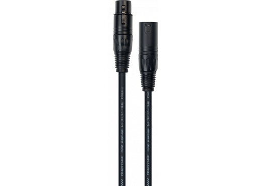 YELLOW CABLE CÂBLES MICROPHONE M01X
