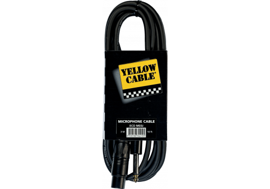 YELLOW CABLE CÂBLES MICROPHONE M03J
