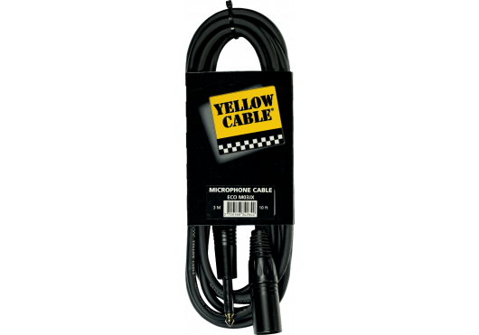 YELLOW CABLE CÂBLES MICROPHONE M03JX