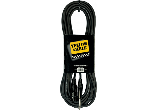 YELLOW CABLE CÂBLES MICROPHONE M10J