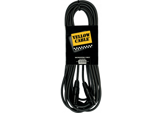 YELLOW CABLE CÂBLES MICROPHONE M10X