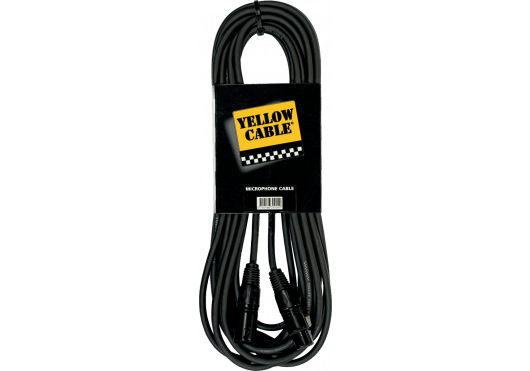 YELLOW CABLE CÂBLES MICROPHONE M15X