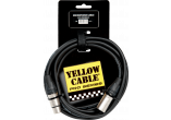 YELLOW CABLE CÂBLES MICROPHONE PROM03X