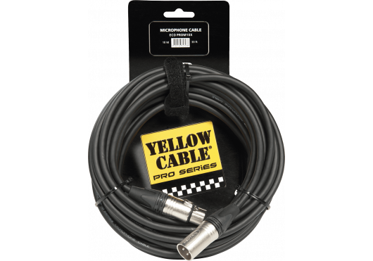 YELLOW CABLE CÂBLES MICROPHONE PROM10X