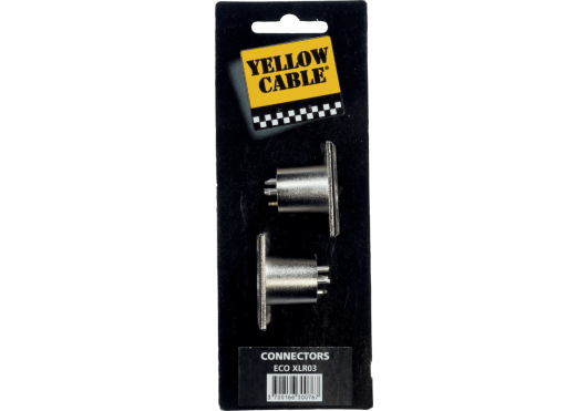 YELLOW CABLE CONNECTEURS XLR03